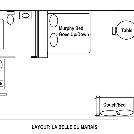 Studio Quincampoix Appartement